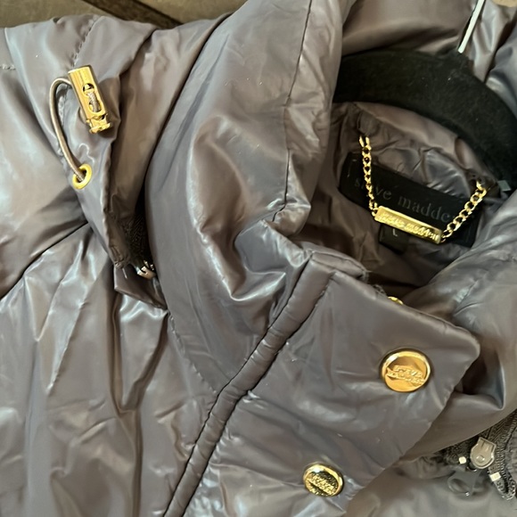 Steve Madden ladies parka size large - Picture 6 of 9